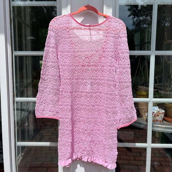 J Crew Limited Edition Open-Back Lace Mini Sweater Dress NWT - Picture 6 of 12